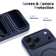 Matinis mėlynas dėklas Apple iPhone 17 Pro Max telefonui "Tech-Protect MagPeak Magsafe CC"