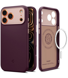 Raudonas dėklas Apple iPhone 17 Pro Max telefonui "Spigen Nano Pop MAG Magsafe"