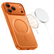 Oranžinis dėklas Apple iPhone 17 Pro Max telefonui "Tech-Protect MagPeak Magsafe CC"