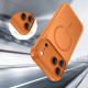 Oranžinis dėklas Apple iPhone 17 Pro Max telefonui "Tech-Protect MagPeak Magsafe CC"