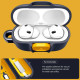 Mėlynas dėklas Apple Airpods Pro 3 ausinėms "Spigen Nano Pop"