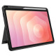 Juodas atverčiamas dėklas Samsung Galaxy Tab S11 11.0 X730 / X736 planšetei "Spigen Tough Armor PRO"