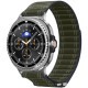 Žalia apyrankė Samsung Galaxy Watch 8 / 9 / Classic (40 / 44 / 46 mm) laikrodžiui "Spigen WBF0 Band"