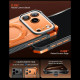Oranžinis dėklas Apple iPhone 17 Pro Max telefonui "Supcase UB Grip MAG Magsafe"