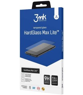 Juodas LCD apsauginis stikliukas Apple iPhone 17 Pro Max / 18 Pro Max telefonui "3mk Hard Glass Max Lite"