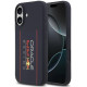 Mėlynas dėklas Apple iPhone 17 telefonui "Red Bull Silicone Vertical Logo MagSafe Case"