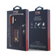 Mėlynas dėklas Apple iPhone 17 telefonui "Red Bull Silicone Vertical Logo MagSafe Case"
