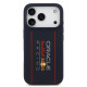 Mėlynas dėklas Apple iPhone 17 Pro telefonui "Red Bull Silicone Vertical Logo MagSafe Case"