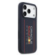 Mėlynas dėklas Apple iPhone 17 Pro telefonui "Red Bull Silicone Vertical Logo MagSafe Case"