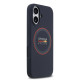 Mėlynas dėklas Apple iPhone 17 telefonui "Red Bull Silicone Red Ring MagSafe Case"