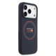 Mėlynas dėklas Apple iPhone 17 Pro telefonui "Red Bull Silicone Red Ring MagSafe Case"