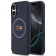 Mėlynas dėklas Apple iPhone 17 telefonui "Red Bull Silicone Blue Ring MagSafe Case"