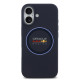 Mėlynas dėklas Apple iPhone 17 telefonui "Red Bull Silicone Blue Ring MagSafe Case"