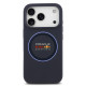 Mėlynas dėklas Apple iPhone 17 Pro telefonui "Red Bull Silicone Blue Ring MagSafe Case"