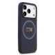Mėlynas dėklas Apple iPhone 17 Pro telefonui "Red Bull Silicone Blue Ring MagSafe Case"