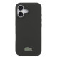 Juodas dėklas Apple iPhone 17 telefonui "Lacoste Iconic Petit Pique MagSafe Case + Wallet"