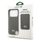 Juodas dėklas Apple iPhone 17 Pro telefonui "Lacoste Iconic Petit Pique MagSafe Case + Wallet"
