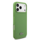 Žalias dėklas Apple iPhone 17 Pro Max telefonui "Lacoste Iconic Petit Pique MagSafe Case + Wallet"