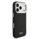 Juodas dėklas Apple iPhone 17 Pro telefonui "DKNY PU Leather Metal Logo Wrist Chain MagSafe Case"