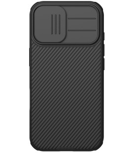 Juodas dėklas Apple iPhone 17 telefonui "Nillkin CamShield PRO Magnetic Hard Case"