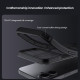 Juodas / skaidrus dėklas Apple iPhone 17 telefonui "Nillkin CamShield PRO Magnetic Hard Case"