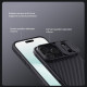 Juodas dėklas Apple iPhone 17 Pro / 18 Pro telefonui "Nillkin CamShield PRO Magnetic Hard Case"