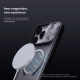 Juodas / skaidrus dėklas Apple iPhone 17 Pro / 18 Pro telefonui "Nillkin CamShield PRO Magnetic Hard Case"