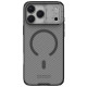 Juodas / skaidrus dėklas Apple iPhone 17 Pro Max telefonui "Nillkin CamShield PRO Magnetic Hard Case"