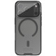 Juodas / skaidrus dėklas Apple iPhone 17 Pro / 18 Pro telefonui "Nillkin CamShield Prop Magnetic Case"