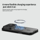 Juodas / skaidrus dėklas Apple iPhone 17 Pro / 18 Pro telefonui "Nillkin CamShield Prop Magnetic Case"