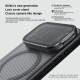 Juodas / skaidrus dėklas Apple iPhone 17 Pro / 18 Pro telefonui "Nillkin CamShield Prop Magnetic Case"