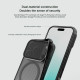 Juodas / skaidrus dėklas Apple iPhone 17 Pro / 18 Pro telefonui "Nillkin CamShield Prop Magnetic Case"