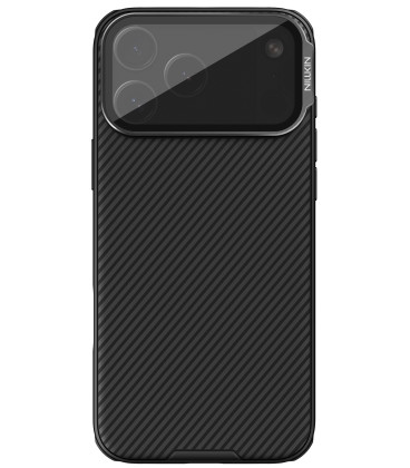 Juodas dėklas Apple iPhone 17 Pro Max telefonui "Nillkin CamShield Prop Magnetic Case"