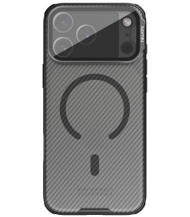 Juodas / skaidrus dėklas Apple iPhone 17 Pro Max telefonui "Nillkin CamShield Prop Magnetic Case