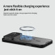 Juodas / skaidrus dėklas Apple iPhone 17 Pro Max / 18 Pro Max telefonui "Nillkin CamShield Prop Magnetic Case