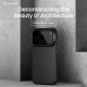 Juodas dėklas Apple iPhone 17 Pro telefonui "Nillkin CarboProp Aramid Magnetic Case"