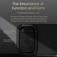 Juodas dėklas Apple iPhone 17 Pro telefonui "Nillkin CarboProp Aramid Magnetic Case"