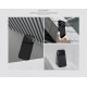 Juodas dėklas Apple iPhone 17 Pro telefonui "Nillkin CarboProp Aramid Magnetic Case"