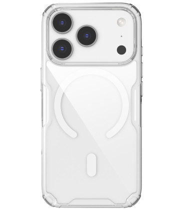 Skaidrus dėklas Apple iPhone 17 Pro telefonui "Nillkin Nature TPU PRO Magnetic Cover"