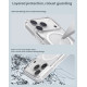 Skaidrus dėklas Apple iPhone 17 Pro telefonui "Nillkin Nature TPU PRO Magnetic Cover"