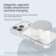Juodas / skaidrus dėklas Apple iPhone 17 Pro / 18 Pro telefonui "Nillkin Nature TPU PRO Magnetic Cover"