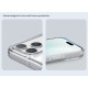 Juodas / skaidrus dėklas Apple iPhone 17 Pro / 18 Pro telefonui "Nillkin Nature TPU PRO Magnetic Cover"
