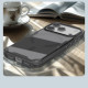 Juodas / skaidrus dėklas Apple iPhone 17 Pro / 18 Pro telefonui "Nillkin Nature TPU PRO Magnetic Cover"