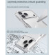 Juodas / skaidrus dėklas Apple iPhone 17 Pro telefonui "Nillkin Nature TPU Pro"