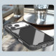 Juodas / skaidrus dėklas Apple iPhone 17 Pro telefonui "Nillkin Nature TPU Pro"