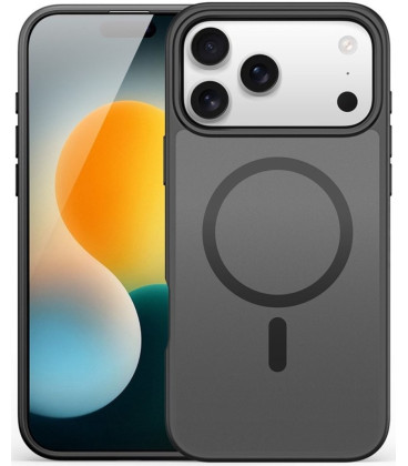 Juodas dėklas Apple iPhone 17 Pro Max / 18 Pro Max telefonui "Dux Ducis Yind"