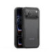 Dėklas Dux Ducis Shld Apple iPhone 17 Pro Max juodas (Triangle Pattern)