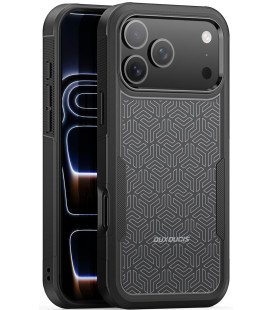 Dėklas Apple iPhone 17 Pro Max / 18 Pro Max telefonui "Dux Ducis Shld Triangle Pattern"