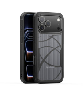 Dėklas Dux Ducis Shld Apple iPhone 17 Pro Max juodas (Rhythm Pattern)