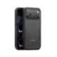 Dėklas Dux Ducis Shld Apple iPhone 17 Pro Max juodas (Contour Pattern)